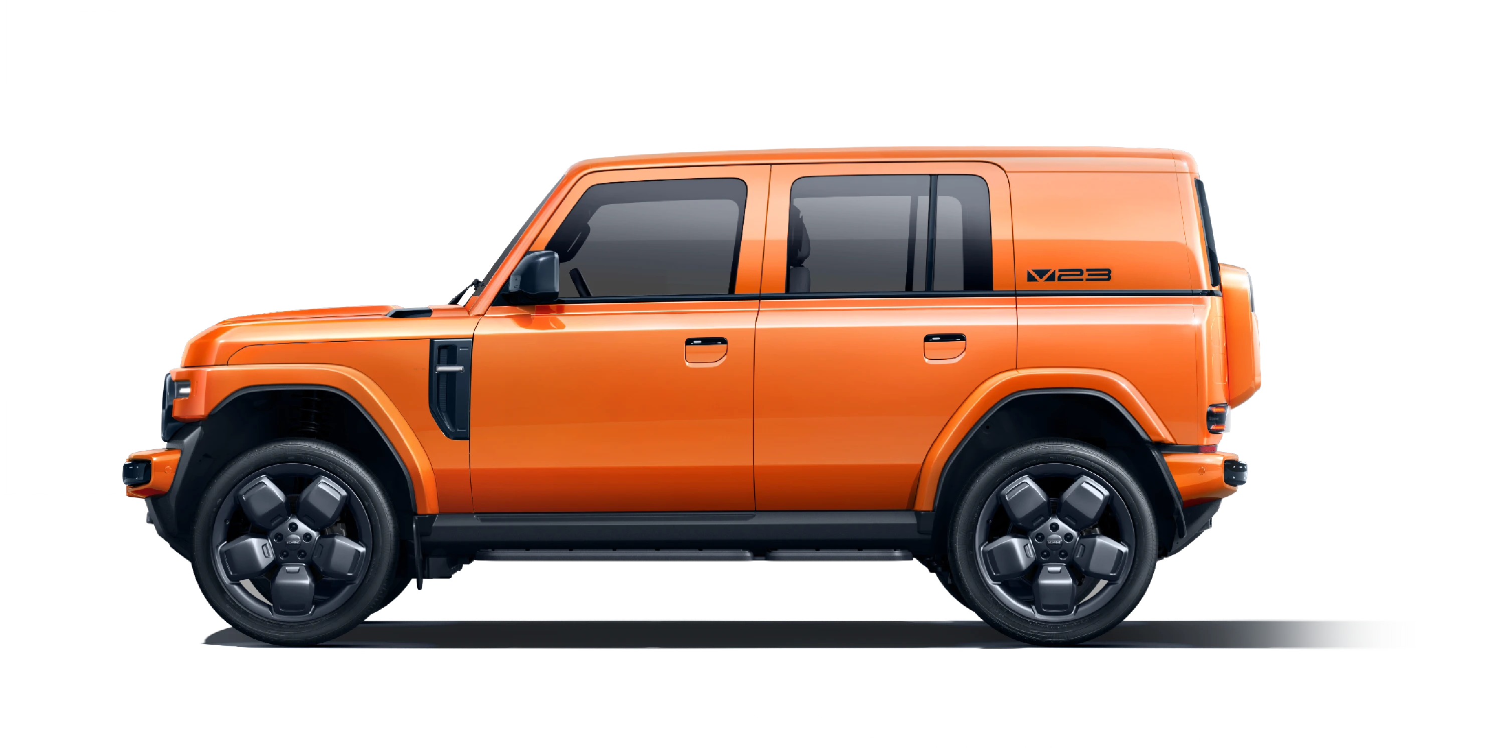 Orange exterior