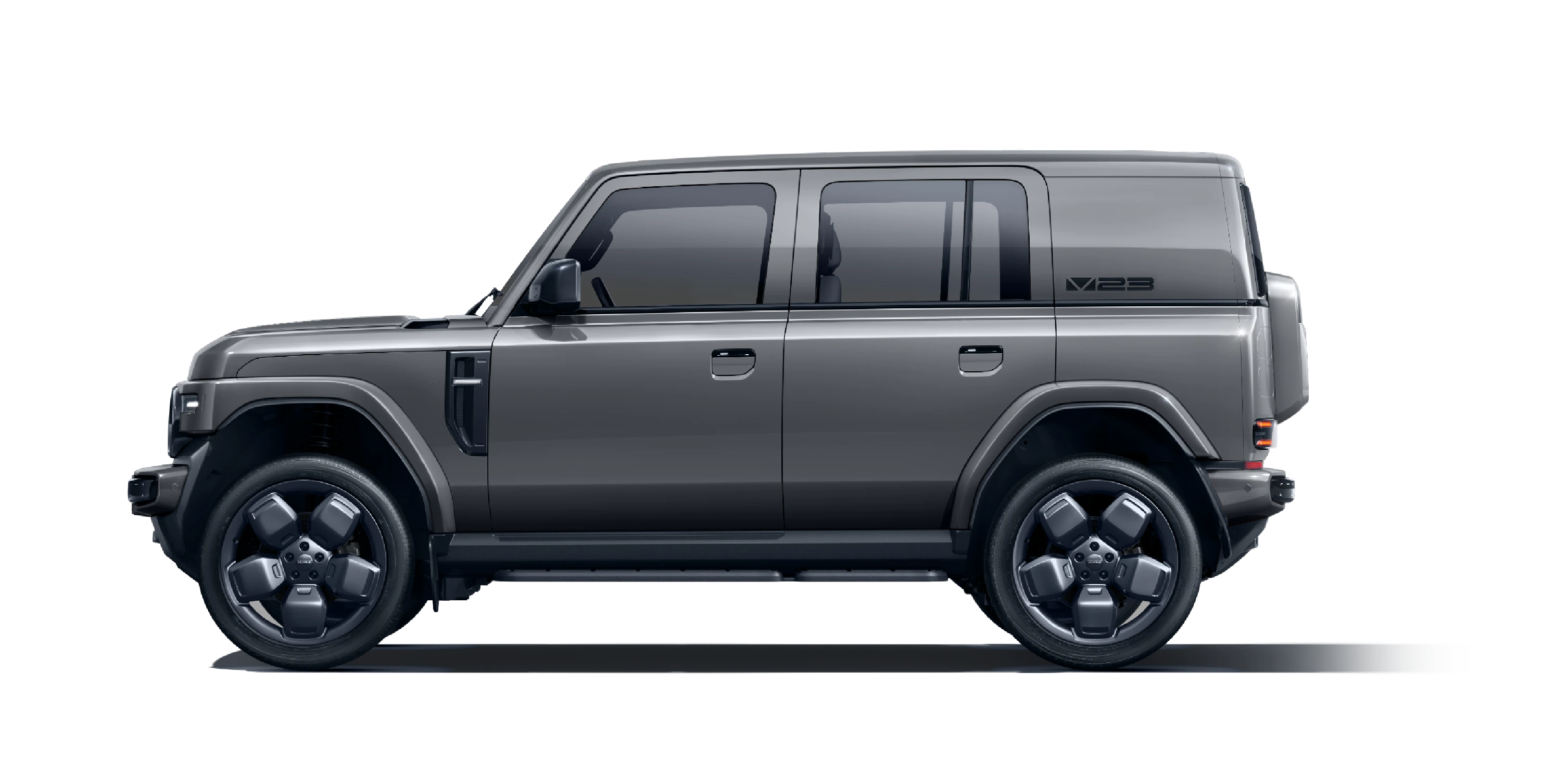 Gray exterior